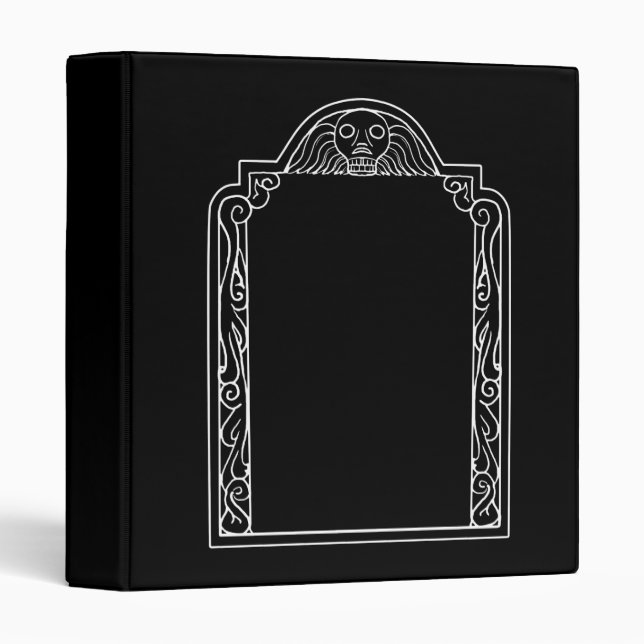 Tombstone 3 Ring Binder (Front/Spine)