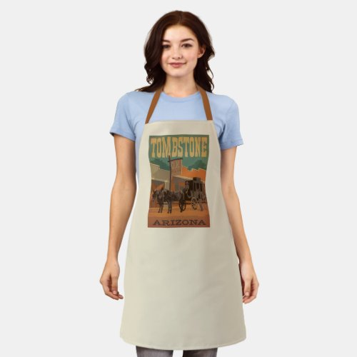 Tombstone Arizona Apron