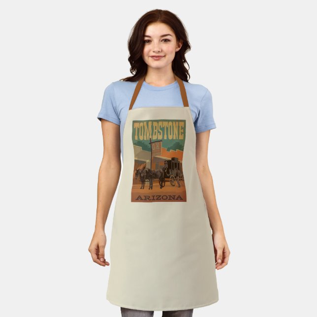 Tombstone, Arizona Apron (Worn)