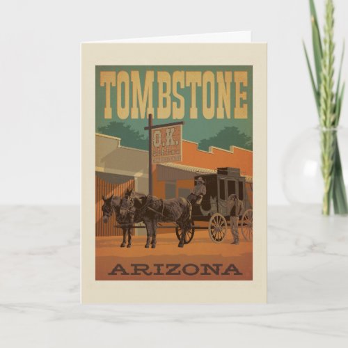 Tombstone Arizona Card