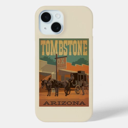 Tombstone Arizona iPhone 15 Case