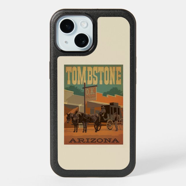 Tombstone, Arizona iPhone 15 Case (Back)