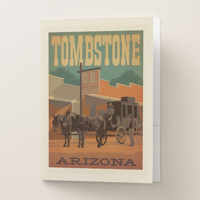 Tombstone, Arizona Pocket Folder (Front)