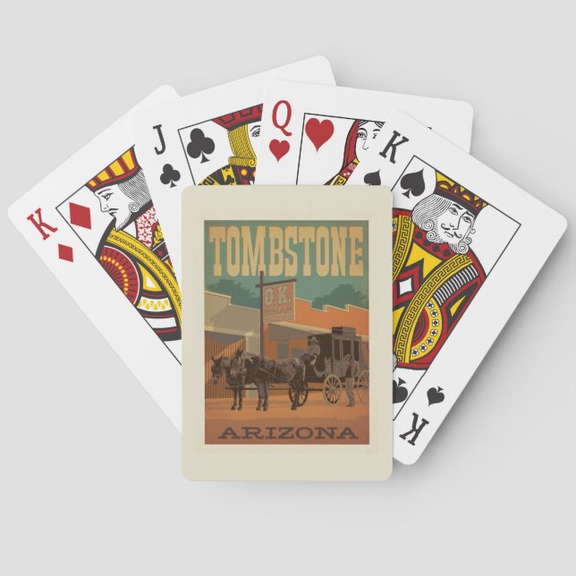 Tombstone, Arizona Poker Cards (Back)