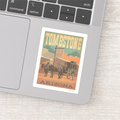 Tombstone Arizona Sticker