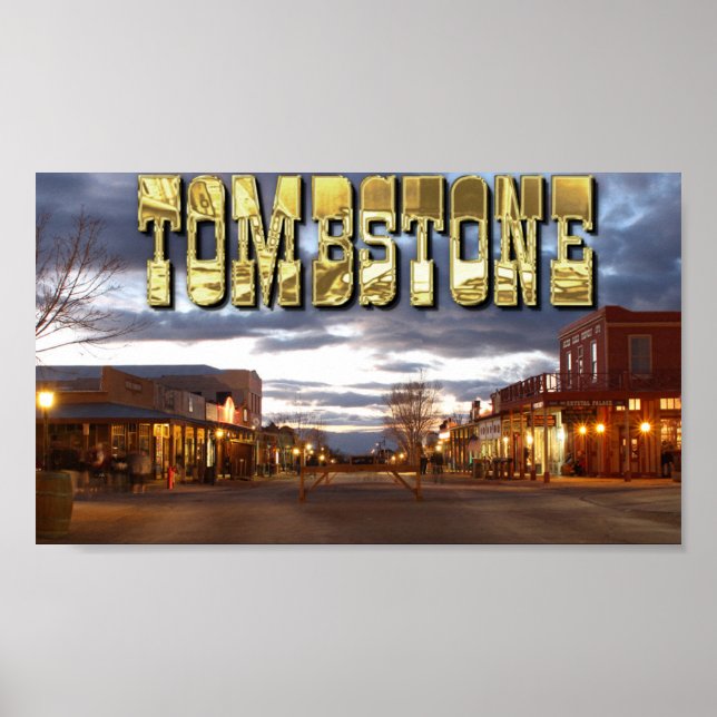 Tombstone AZ Poster (Front)