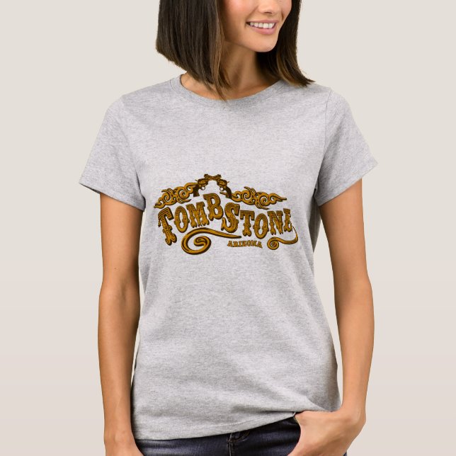 Tombstone Saloon T-Shirt (Front)
