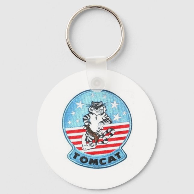 TOMCAT F-14 -- THE FINEST THAT EVER FLEW KEYCHAIN (Front)