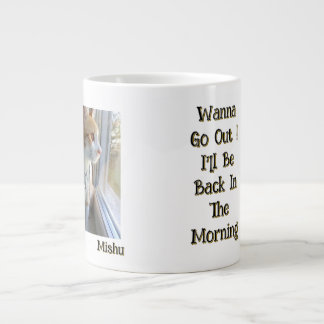 Tomcat, Photo And Name Customizable, Funny Text Giant Coffee Mug