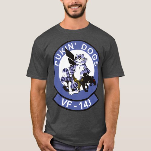 Tomcat VF143 Pukin Dogs  T_Shirt