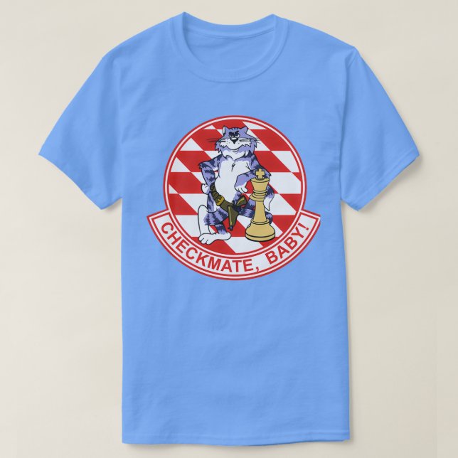 Tomcat VF211 Fighting Checkmates  T-Shirt (Design Front)