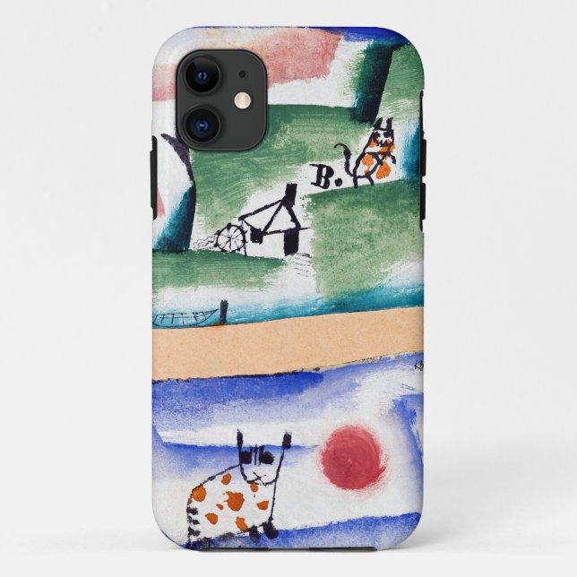 Tomcat's Turf, Paul Klee Case-Mate iPhone Case (Back)
