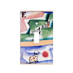 Tomcat's Turf, Paul Klee Light Switch Cover