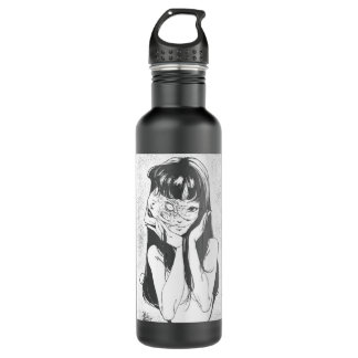 Tomie (Changeable background!) Junji Ito Classic Stainless Steel Water Bottle