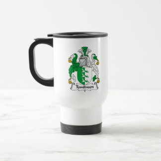 Tomlinson Family Crest Travel Mug