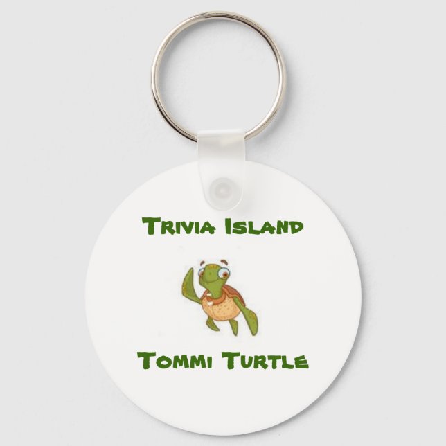 Tommi Turtle Keychain (Front)