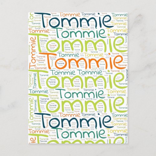 Tommie Postcard