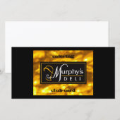 tommodex 2012 murphy's deli catering club card (Front/Back)