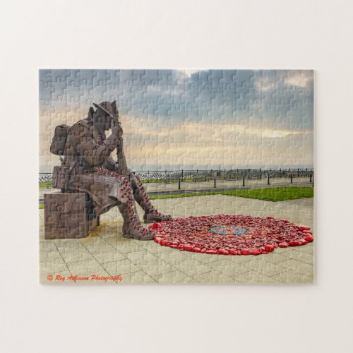 Tommy 1101 Statue _ Lest We Forget Jigsaw Puzzle