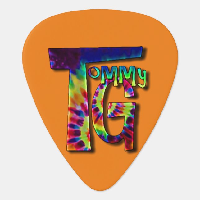 Tommy G  Pic Guitar Pick (Front)