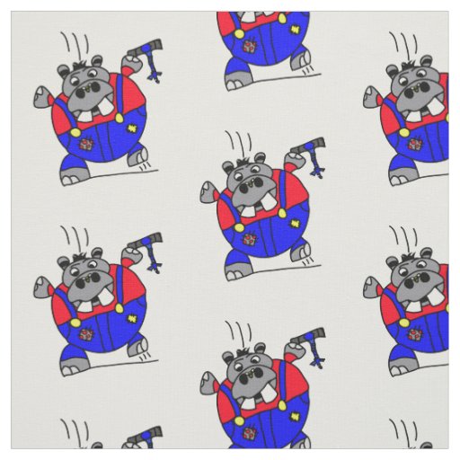 Tommy Hippo fabric