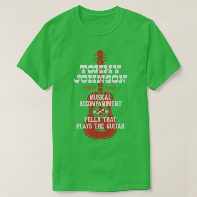Tommy Johnson O Brother Where Art Thou T-Shirt (Design Front)
