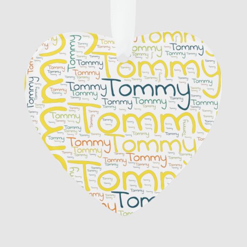 Tommy Ornament