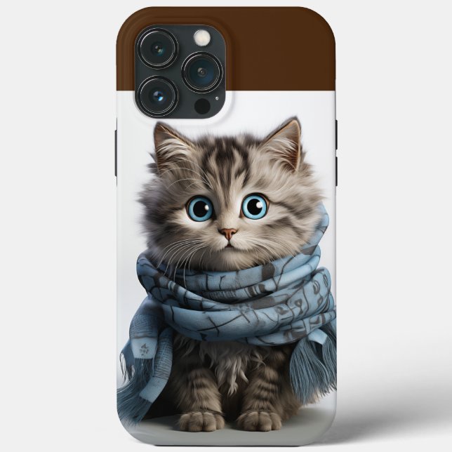 Tommy, the fluffiest Tabby Cat Case-Mate iPhone Case (Back)