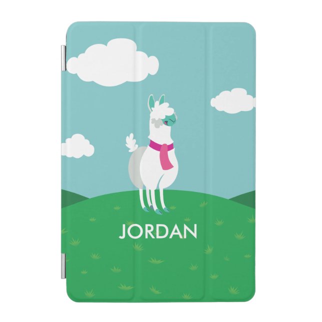 Tommy the Llama iPad Mini Cover (Front)