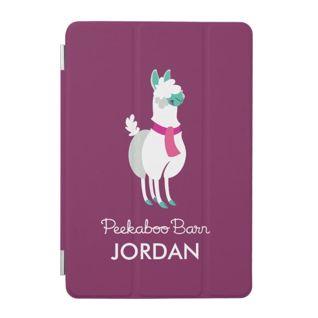 Tommy the Llama iPad Mini Cover (Front)