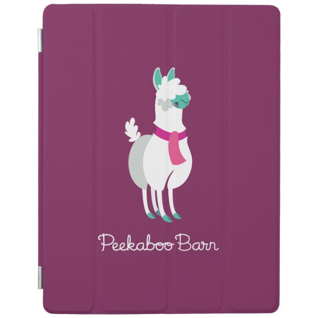 Tommy the Llama iPad Smart Cover (Front)