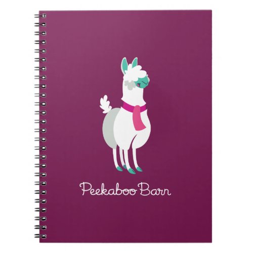 Tommy the Llama Notebook