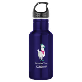 Tommy the Llama Stainless Steel Water Bottle