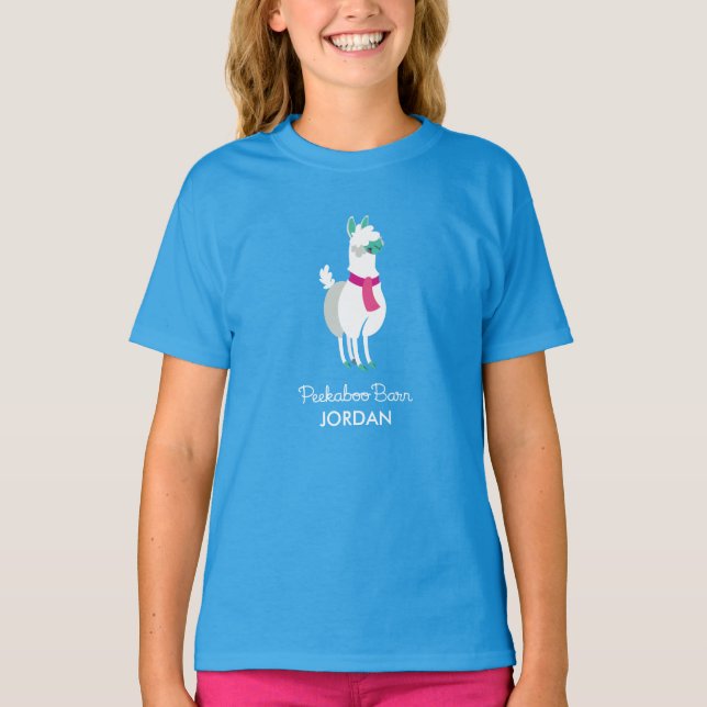 Tommy the Llama T-Shirt (Front)