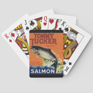 Tommy Tucker Brand Alaska Salmon Poker Cards