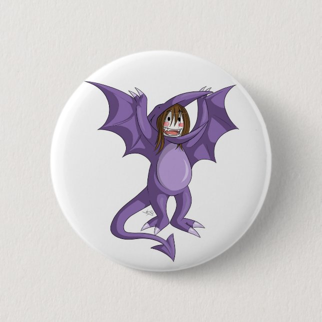 Tommydactyle Pinback Button (Front)