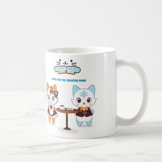Tomo Neko Mug (Right)