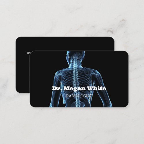 Tomography Radiology Radiologist Business Card