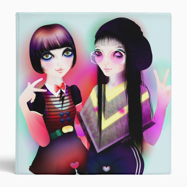 "Tomomi do Kazuko" Binder (Front)