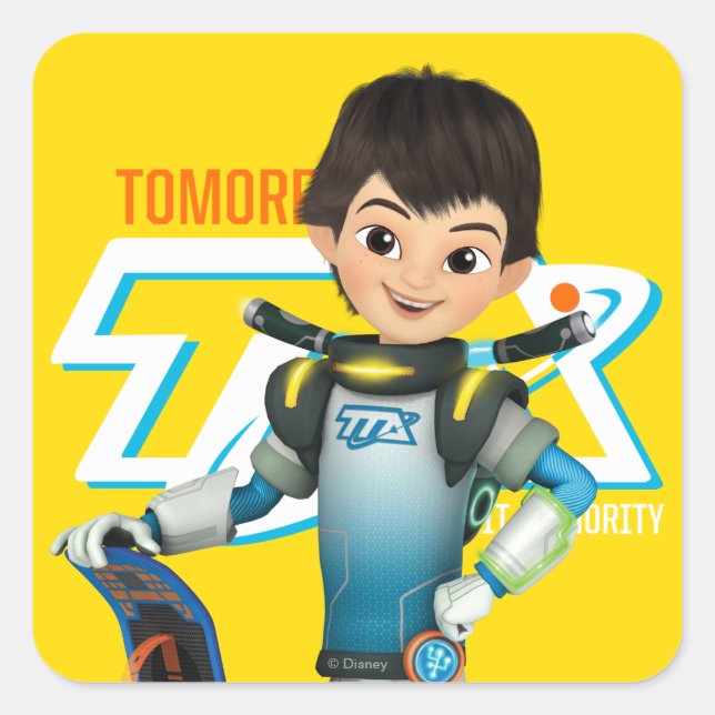 Tomorroland TTA Badge Square Sticker (Front)