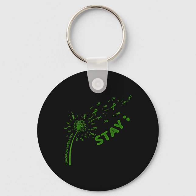 Tomorrow Needs You Mental Health Problems 2  Keychain (Front)