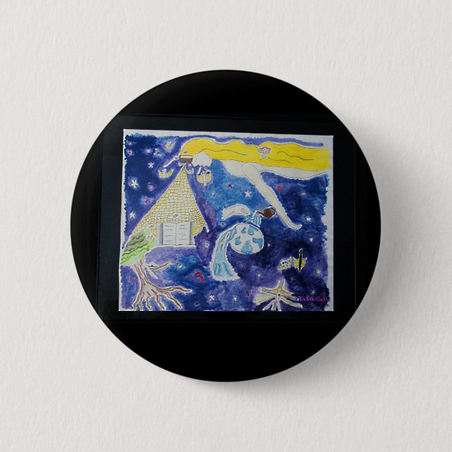 Tomorrow Never Knows-button Button (Front)