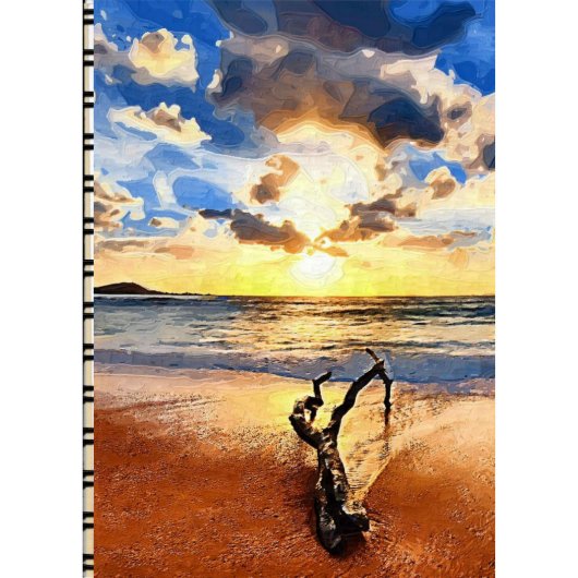 Tomorrow ~ Personalized Notebook Journal (Front)