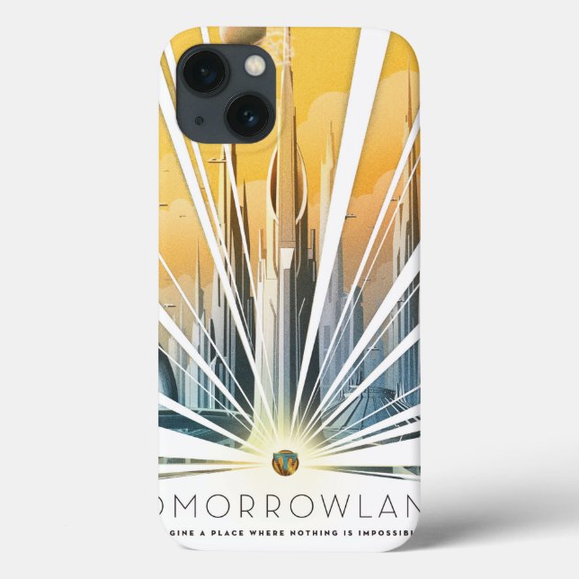 Tomorrowland City Poster Case-Mate iPhone Case (Back)