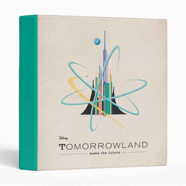 Tomorrowland: Make The Future 3 Ring Binder (Front/Spine)