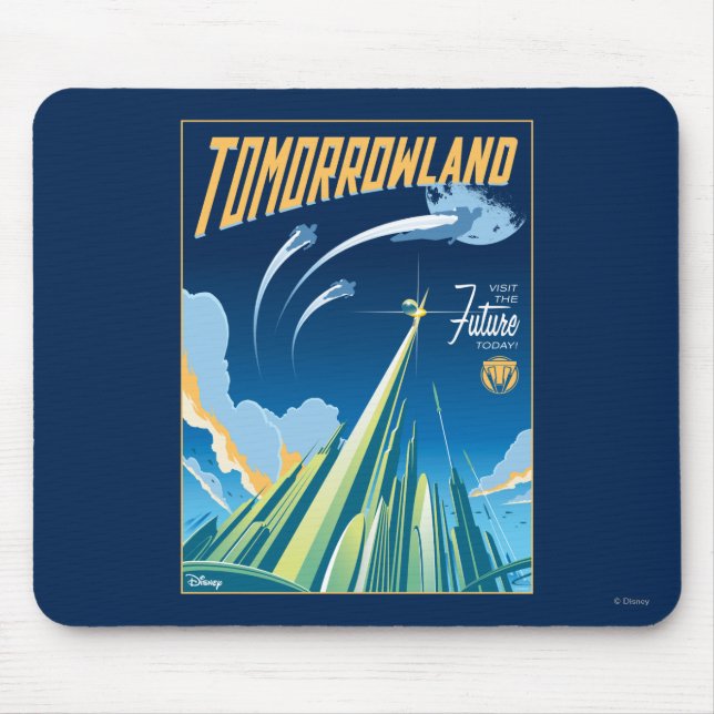 Tomorrowland: Visit The Future Today Mouse Pad (Front)
