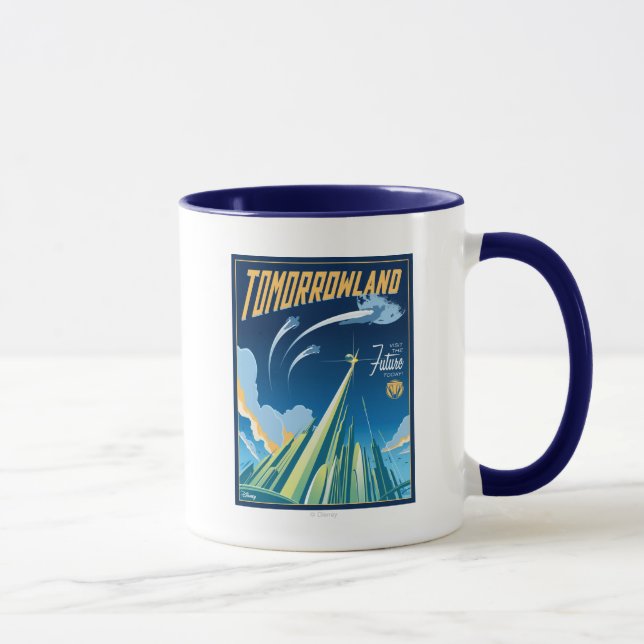 Tomorrowland: Visit The Future Today Mug (Right)