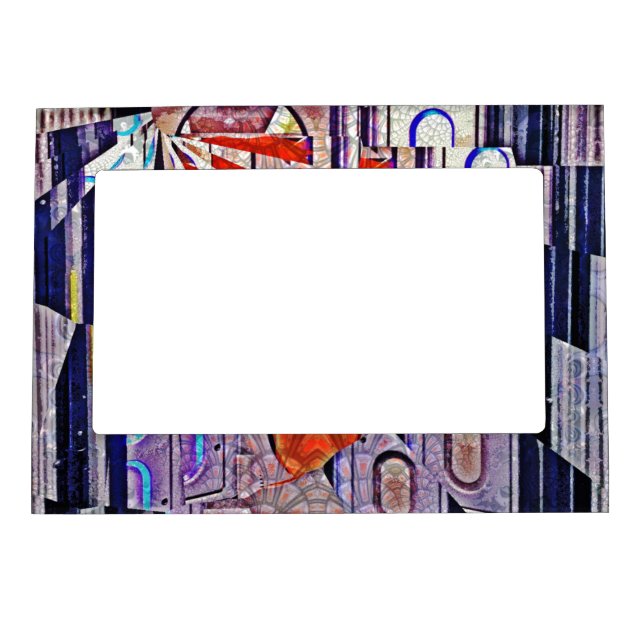 Tomorrow's Way Today Retro Future Art Magnetic Frame (Front)
