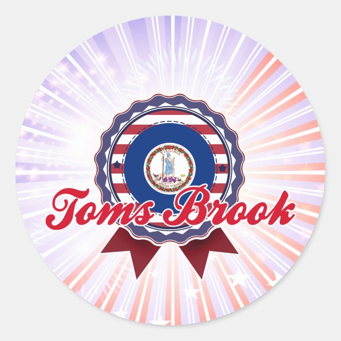 Toms Brook, VA Sticker