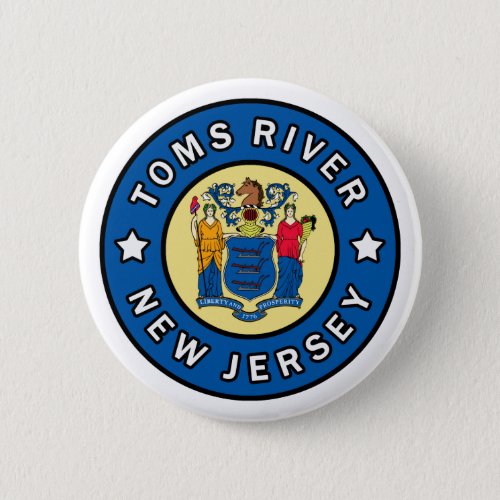Toms River New Jersey Button